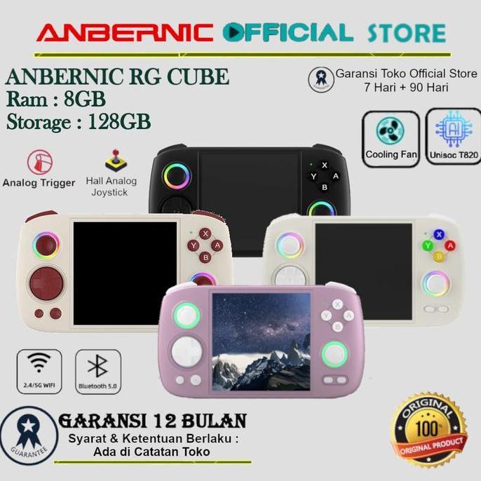 Ivacoss99 - ANBERNIC RG Cube Portable Handheld Video Game Console Android OS System