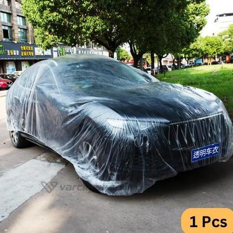Cover Sarung Selimut Plastik Mobil Transparan Sarung Mobil Bening Auto Cover