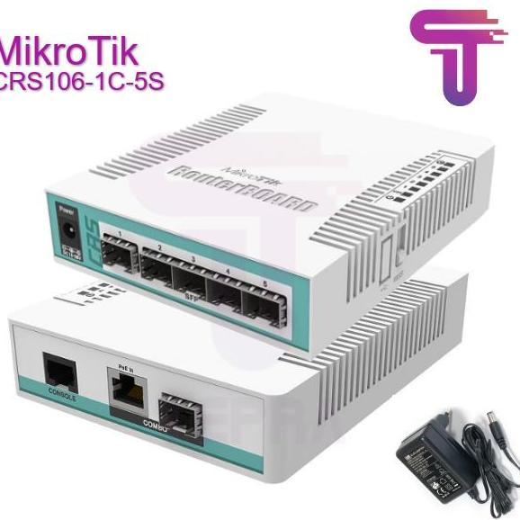Adabanyak- Mikrotik Crs 106 1C 5S Crs106-1C-5S