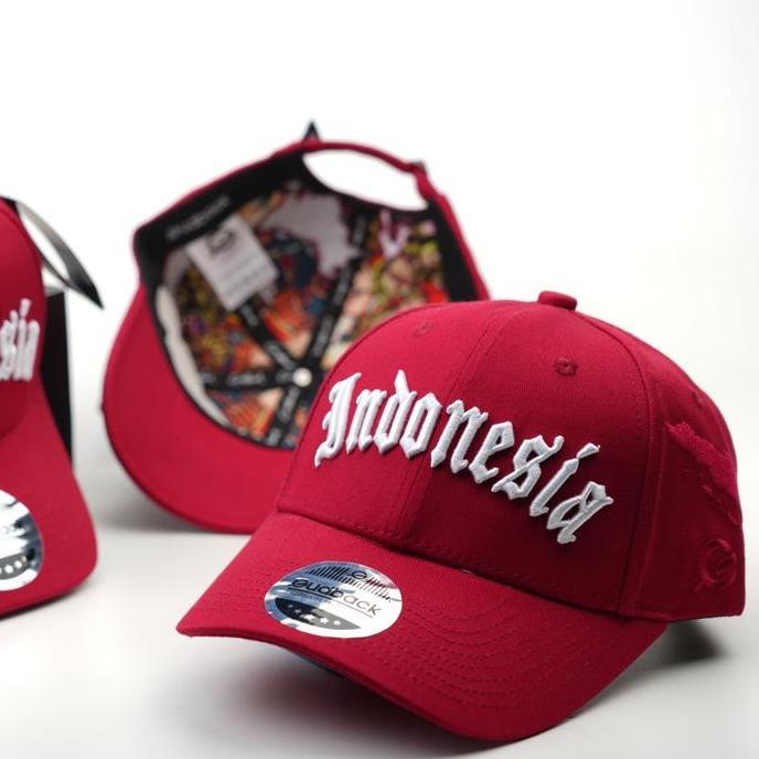 Topi Basabell  Gudback Original Indonesia Merah
