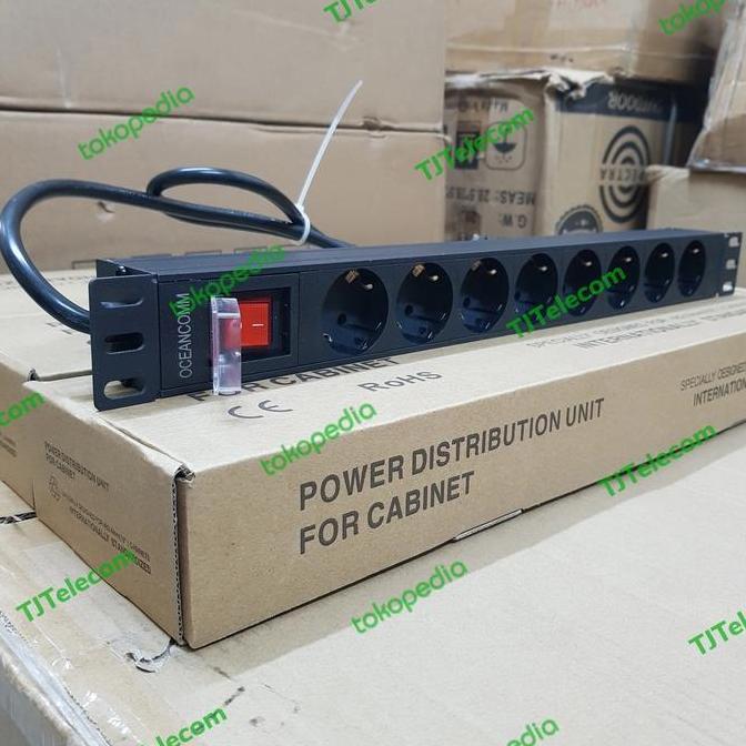 Mmhstore- Pdu Rack Server 8 Lubang