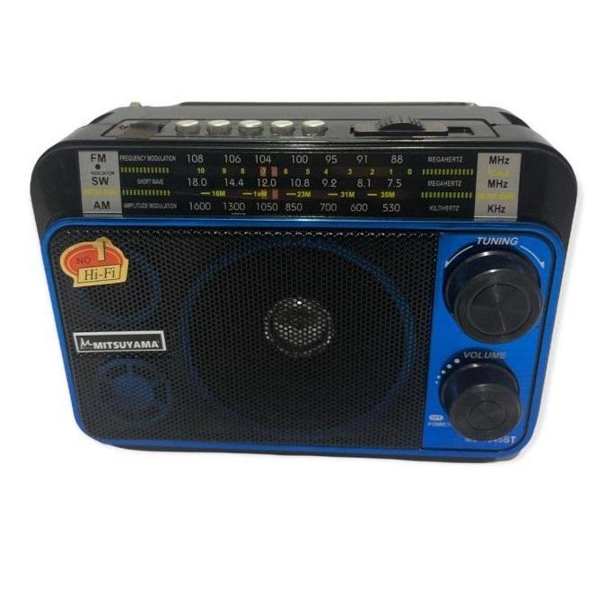 Radio Mitsuyama Ms-4045 Usb Sd Mp3 Am-Fm Portable Radio