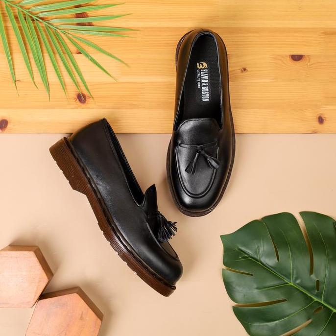 Sale Sepatu Loafers Tassel Pria Wanita Sepatu Tassel Docmart Flavio Boston