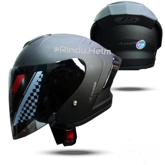 Helm Js Armor Leopard  Motorcycle