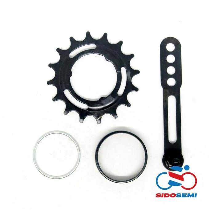 Promo Rem Torpedo Sepeda Fixie BMX Lubang 36 Gir 16T United Hitam Diskon