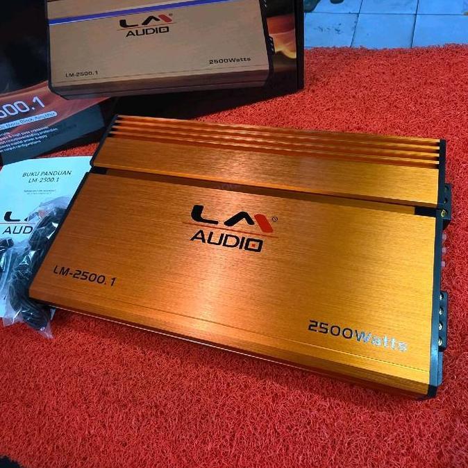 Promo Power Monoblock LM AUDIO LM-2500.1 Class D Diskon