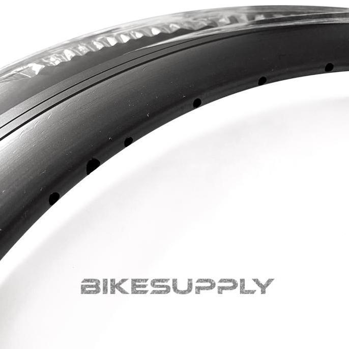 Promo Velg Rims Lubang 32 H / 36 Hole Hitam Polos Rim 20+ / 22 Inch / 20 451 Diskon