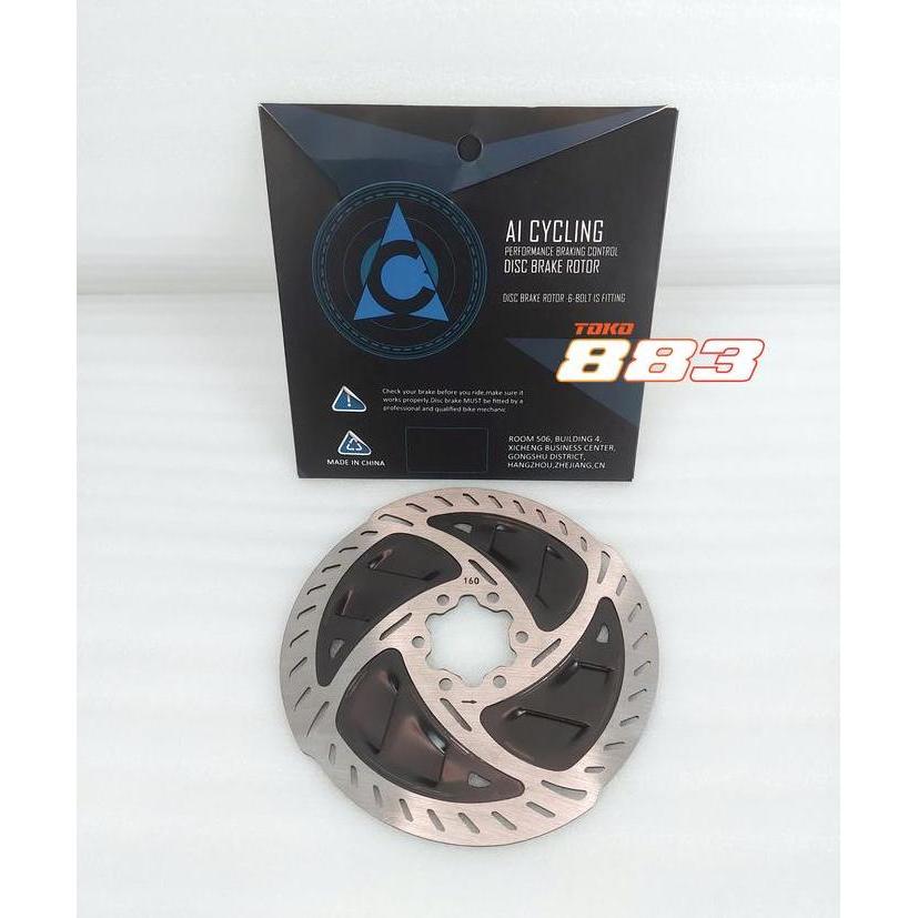 Promo Rotor Rem Cakram Sepeda 160Mm Dengan Sirip Pendingin Not Ultegra Cod
