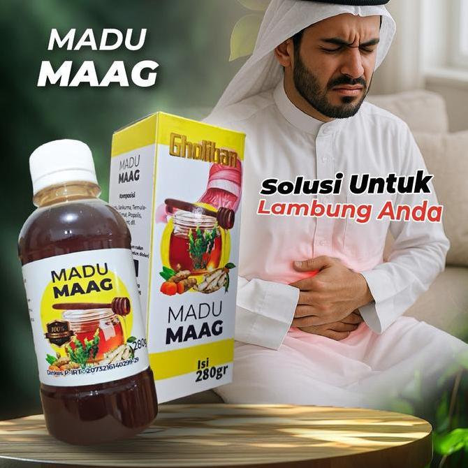 Zerox- Madu Maag Asam Lambung Gerd Gholiban 280Gr