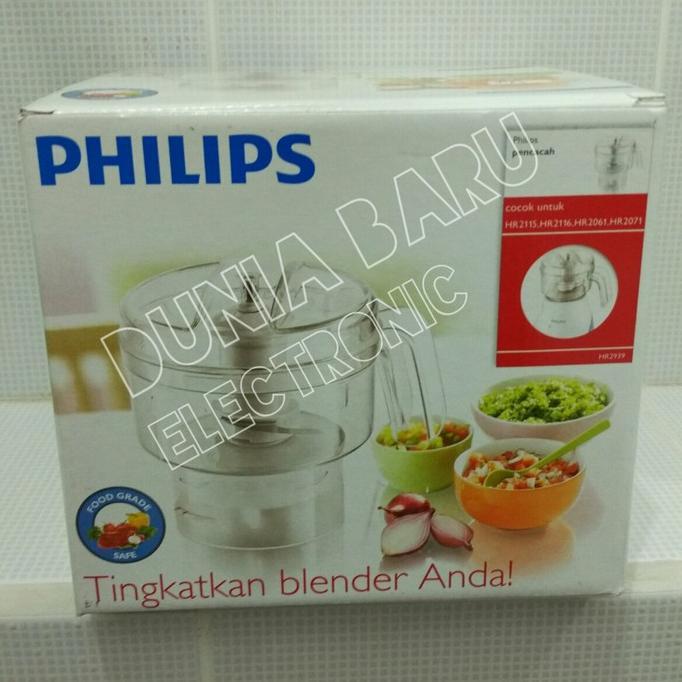 CUCI GUDANG Chopper / Pencacah / Penggiling Daging / Sayur Philips HR2939 HR 2939