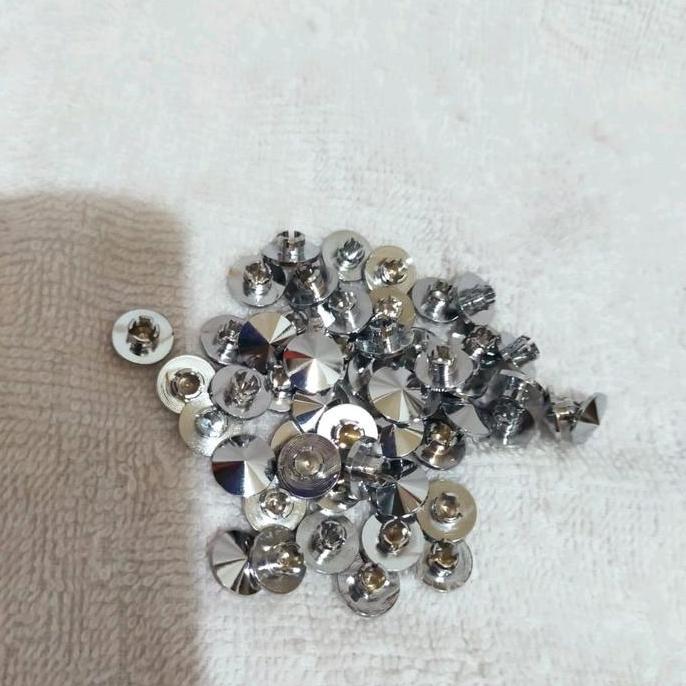 Bullone- 10 Pcs Kancing Baut Stainless L4 Baut 8 Tutup Baut L Stainless Tutup Baut L4 Stainless Tutu
