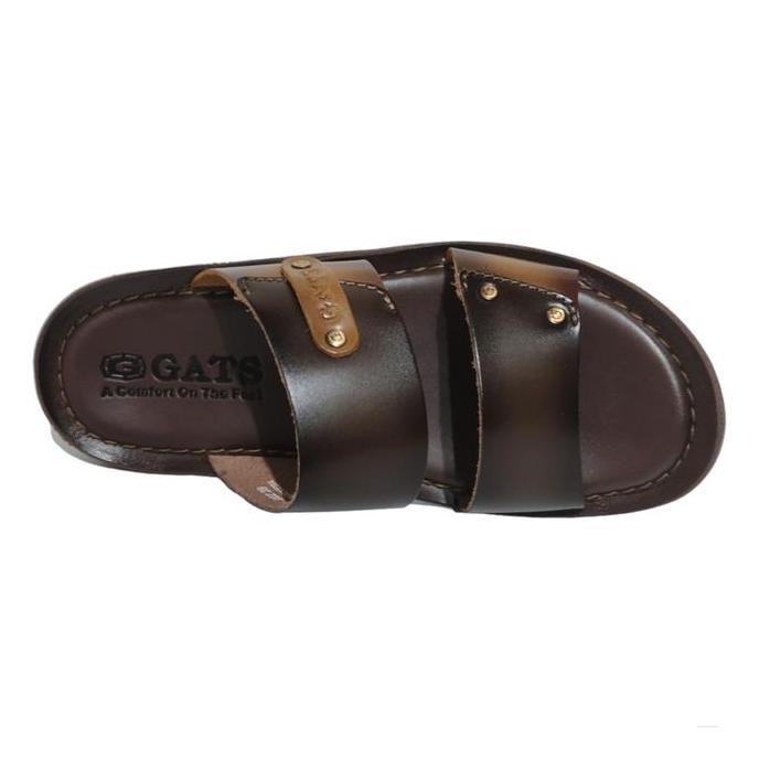 Sepatu Sandal Pria Gats Gh-002 Original - Sandal Selop Kulit - Sendal Casual Pria