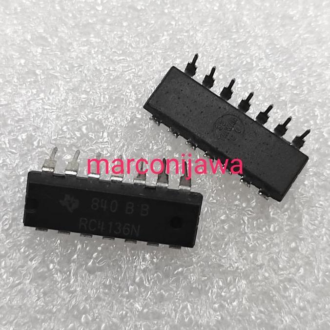 RC4136N ic dip14pin