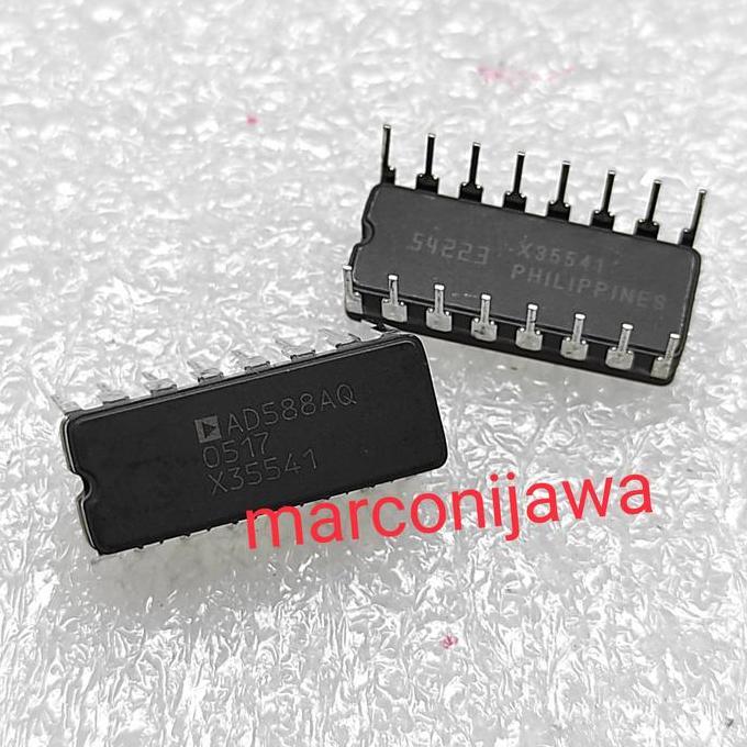 AD588AQ ad588aq ic dip16pin keramik asli