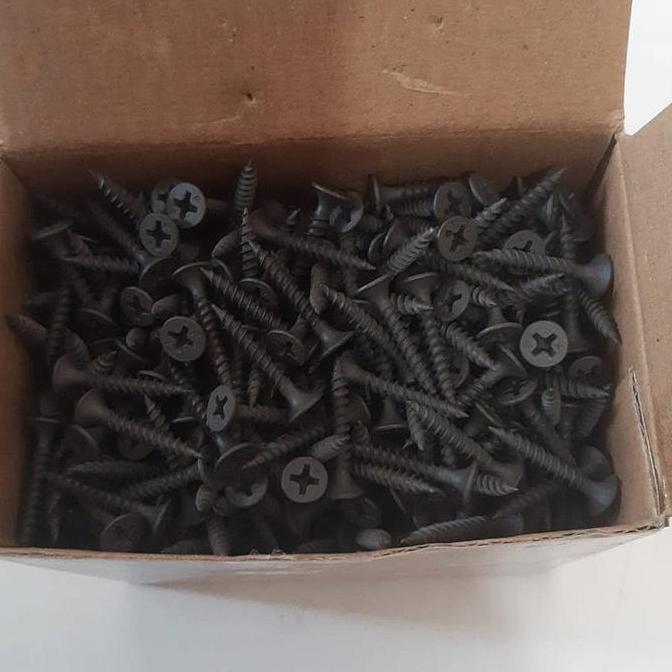 Bullone- Skrup Gypsum / Screw Gypsum 6X1 Inch / Skrup Papan 1000 Pcs