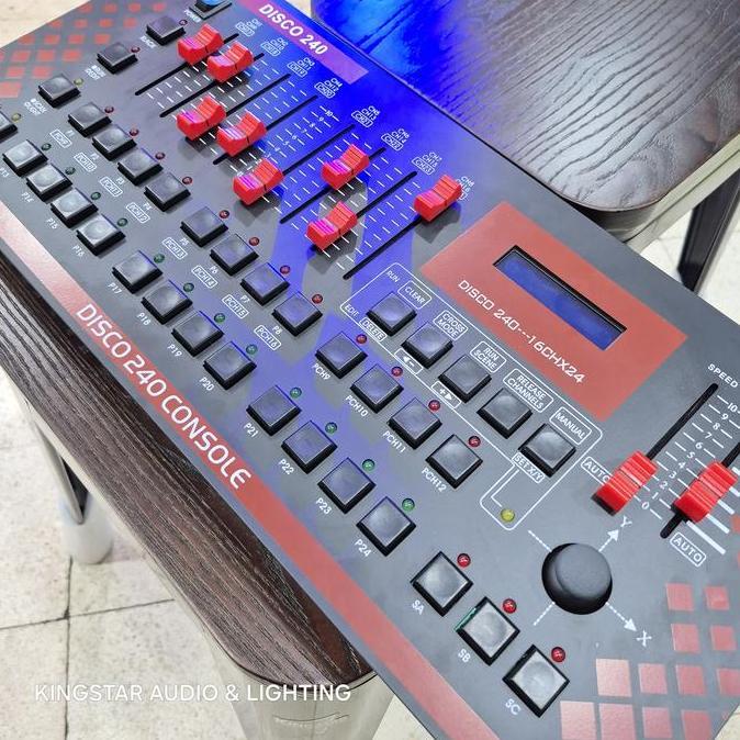 TERBARU - Mixer Disco 240 DMX 512 Lighting Disco240 DMX512 Parled Beam by Light