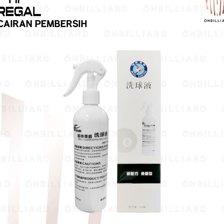 Hf Regal Cairan Pembersih Bola Billiard -  Ball Cleaner Liquid Hfregal