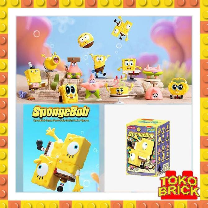 HOT SALE POP MART SPONGEBOB SQUAREPANTS DAILY QUIRKS TERMURAH
