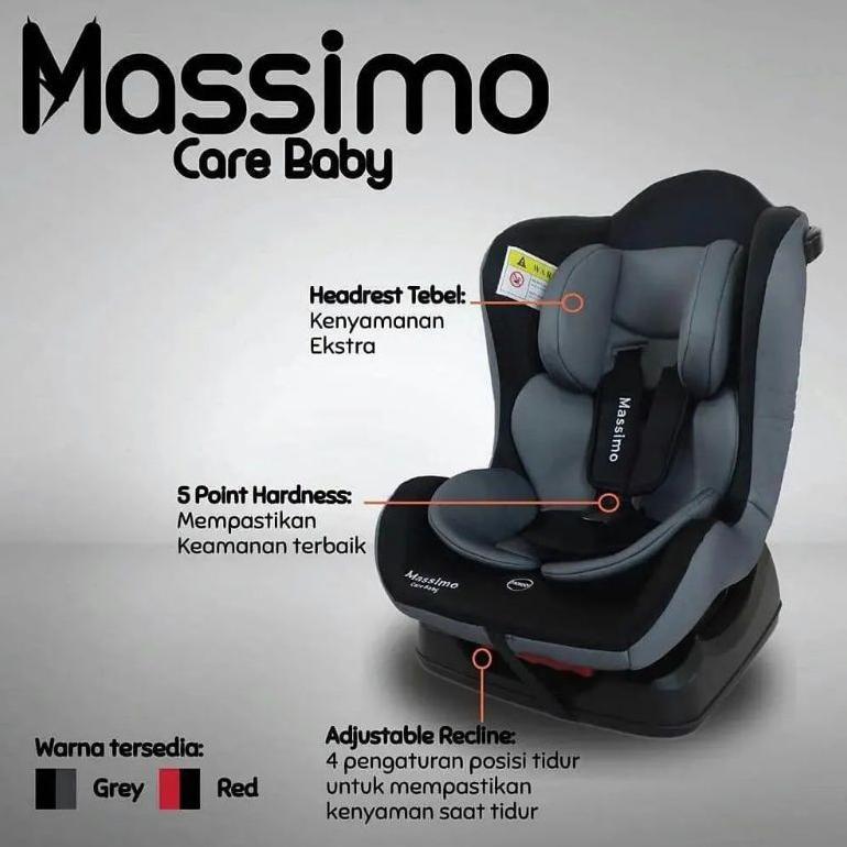 terbaru car seat care baby massimo / massimo carseat