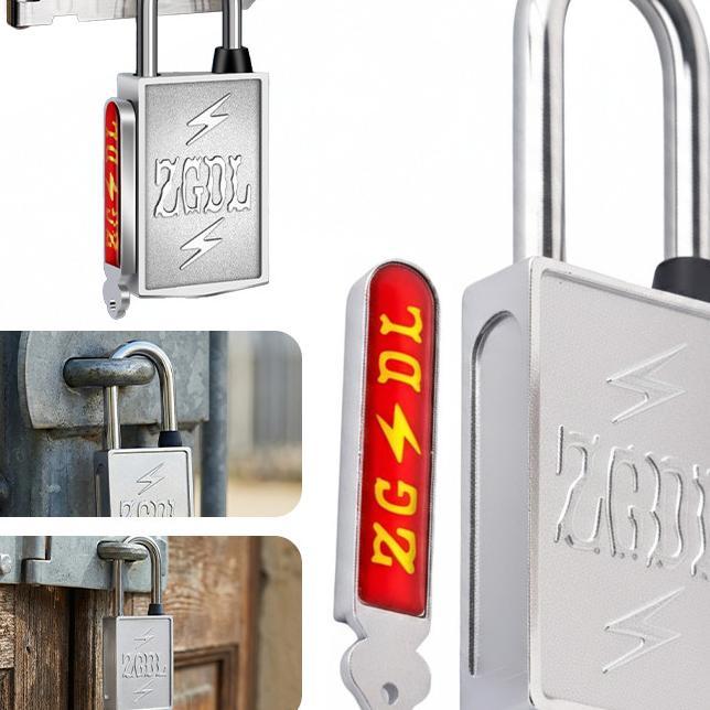 Gembok Magnet Kun Lun 30Mm Gembok Tanpa Lubang Kunci, Magnetic Lock Anti Maling Nyota