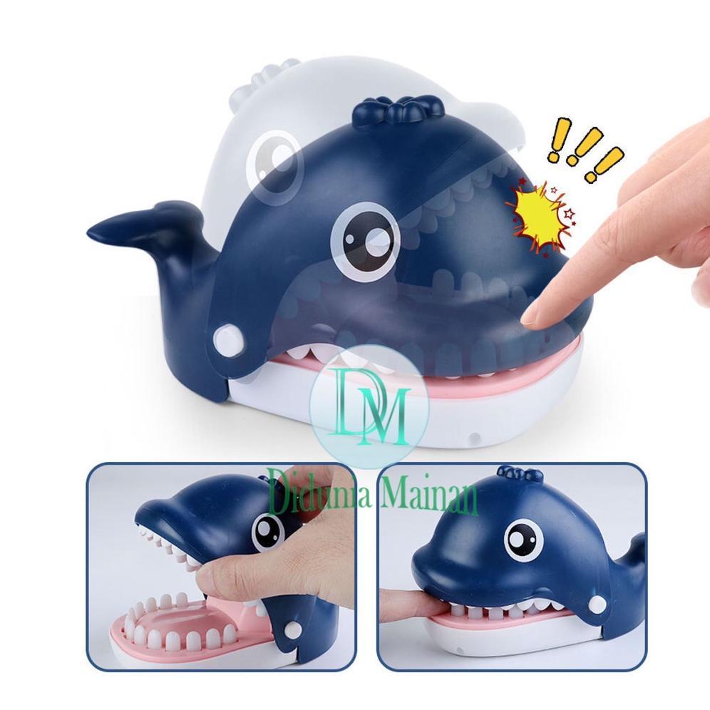 Mainan Prank Anak Gigit Jari Whale Dentist Game Gigi Ikan Paus Terlaris