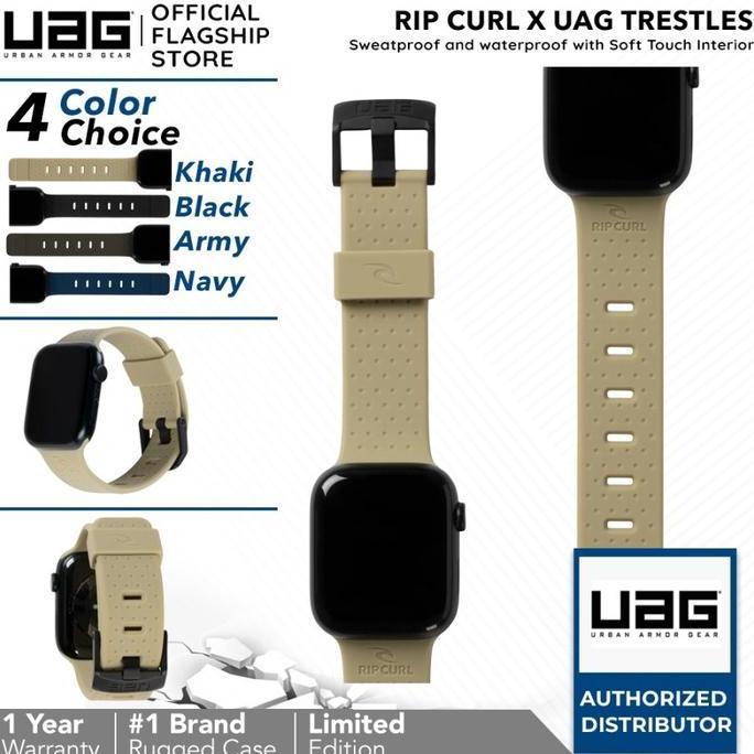 Strap Compatible for Apple Watch Ultra / Series 8 7 45mm - UAG Rip Curl x Trestles