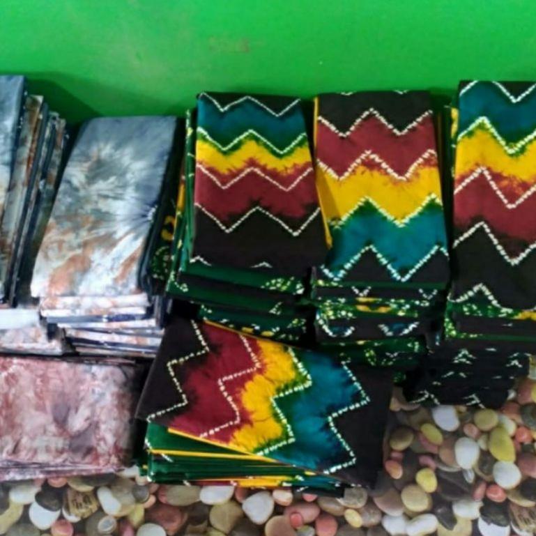 Premium Kain Sasirangan | Kain Jumputan Batik Sasirangan | Kain Etnik Sasirangan Wanita Pria Asli Ba