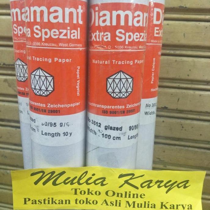 Kalkir Rol 90/95 1x10 Yard Tracing Paper Diamant
