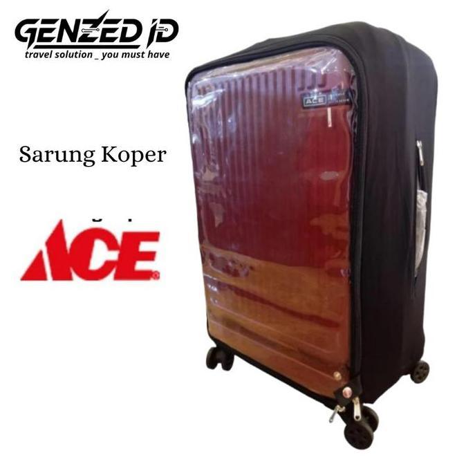 TERLARIS - Sarung Cover Pelindung Koper Untuk Merk Koper Ace&Summit