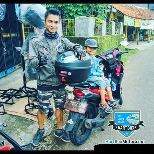 Box Motor Givi e250n2 TERKECIL MEDIUM SMALL BOX KECIL TOURING MUDIK