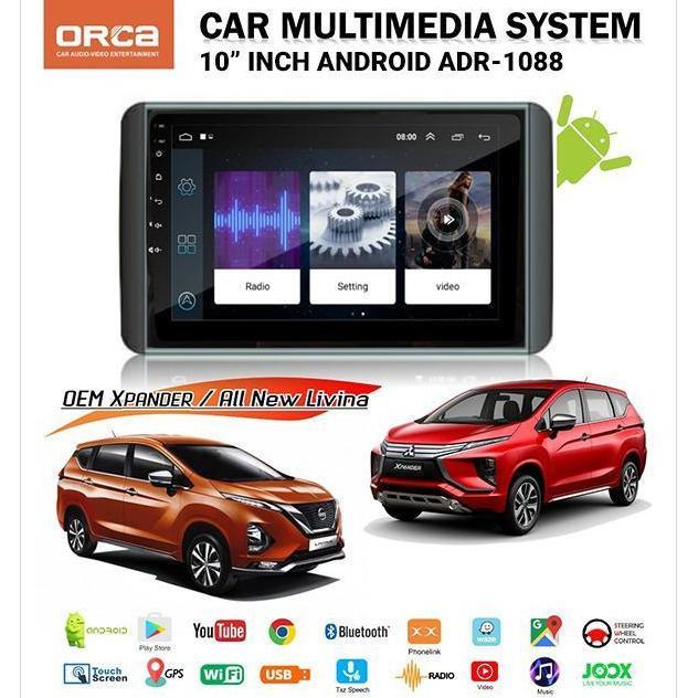 FRAME 10" XPANDER DOUBLE DIN ANDROID HEAD UNIT TAPE MOBIL 10 INCH ''