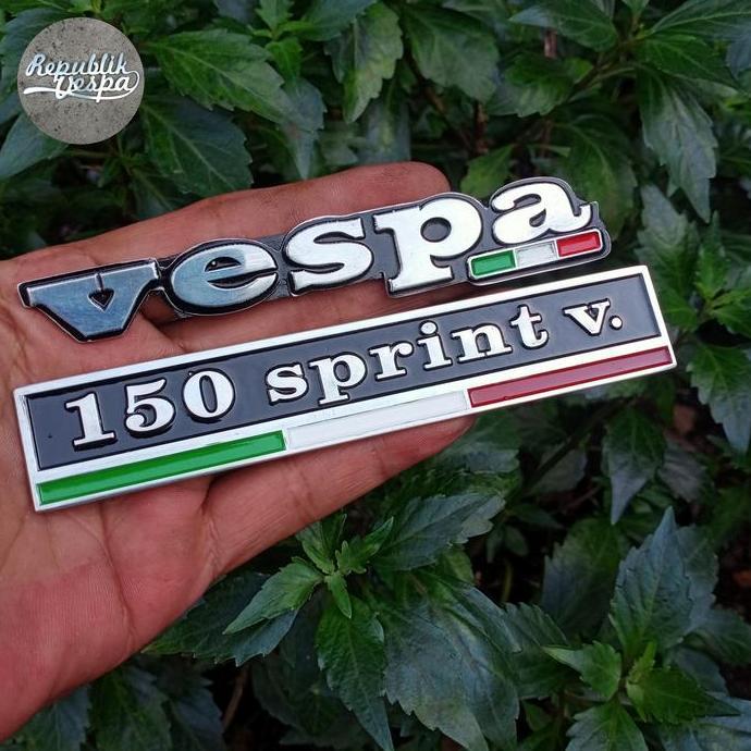 Emblem balok set  custom vespa sprint