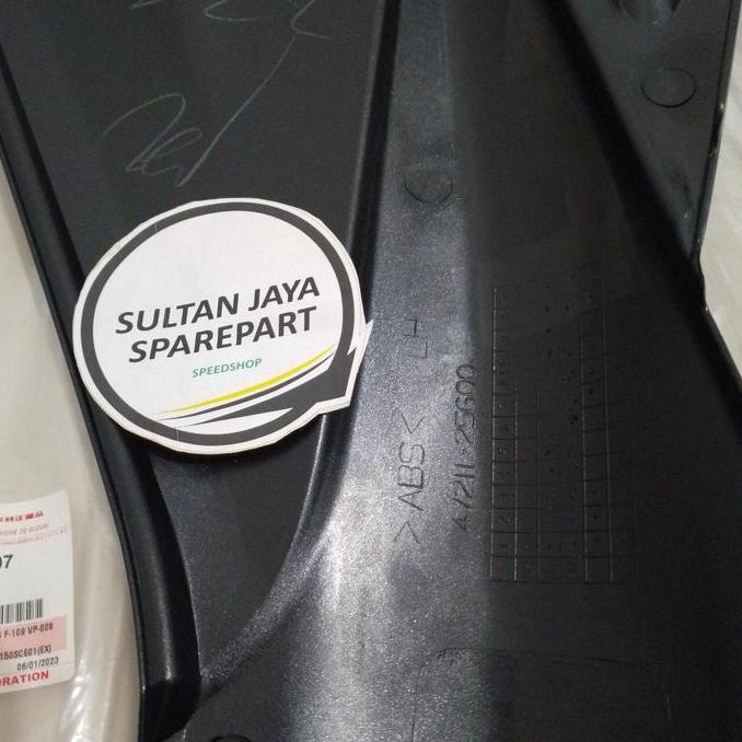 COVER FRAME TUTUP BODY SATRIA FU CBU HITAM BLACK ORI SGP THAILAND