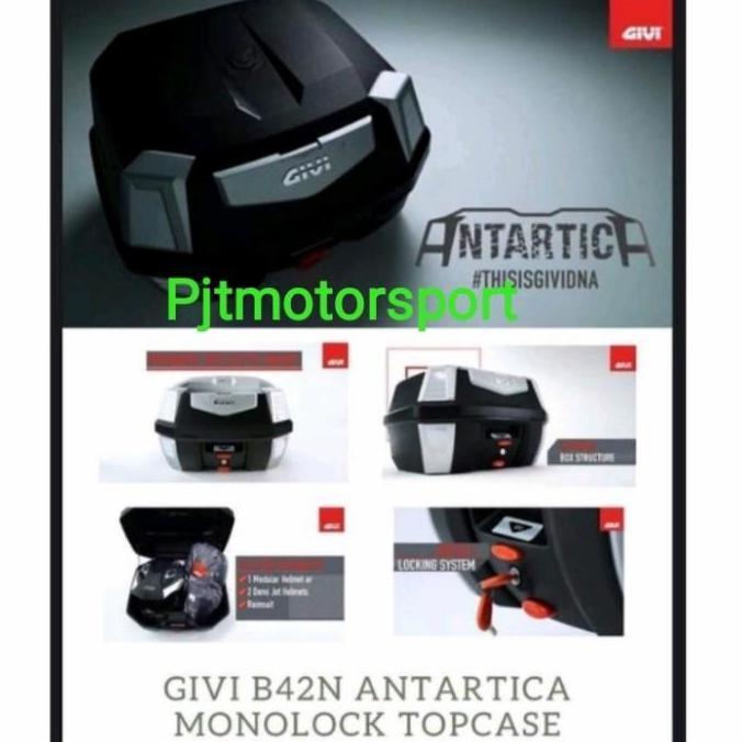 Box Givi Motor Pcx-150 / Pcx-160 B42 Paketan Antartica Givi Orinal