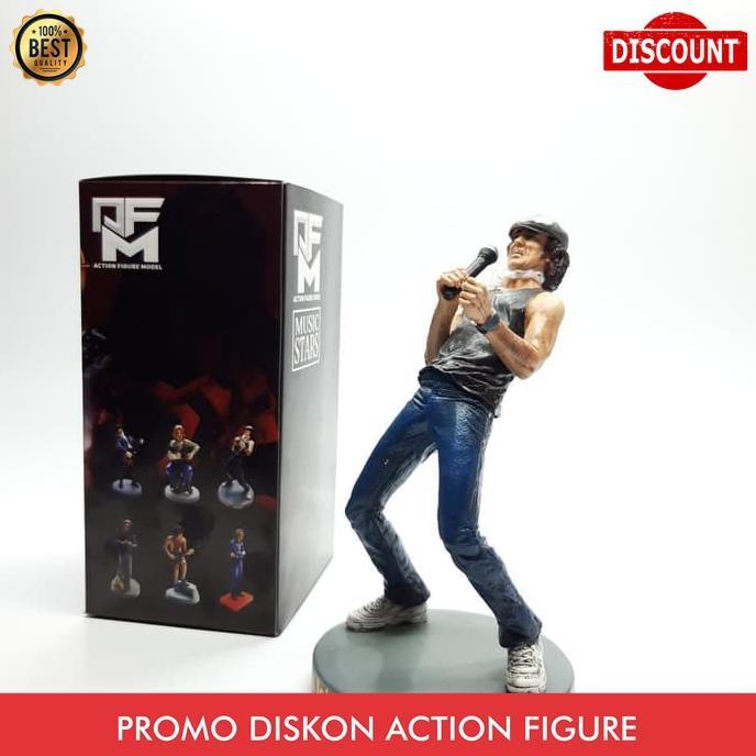 Action figure brian johnson acdc action figure brian johnson acdc Pajangan brian johnson acdc