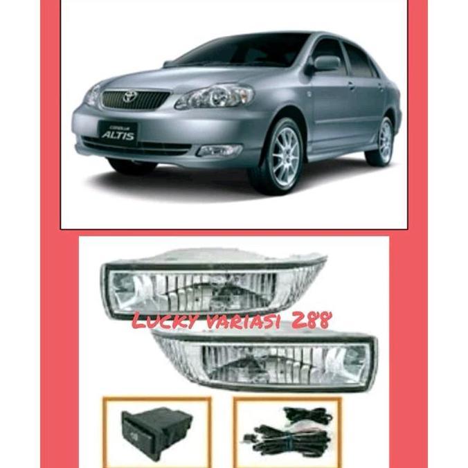 Promo FOGLAMP LAMPU KABUT  COROLLA ALTIS 2000 2001 2002 2003 LAMPU BUMPER DEPAN COROLLA ALTIS Car Di