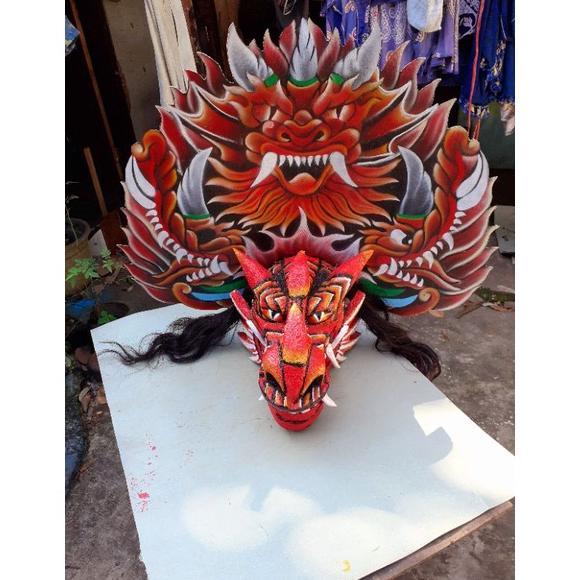 BARONGAN DEVIL ANAK (KAYU) MATA NYALA |Rampak barong| Devilan Anak
