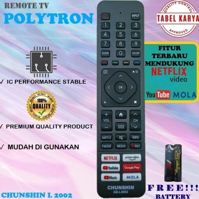 Nawavi889 - REMOTE REMOT SMART TV DIGITAL POLYTRON LCD LED TERBARU