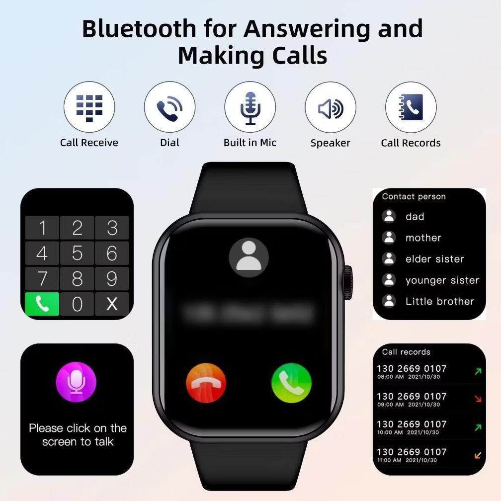 CUCI GUDANG [100% ORIGINAL] Jam Tangan Hp Android Pintar WhatsApp Telpon SMS Tahan Air SmartWatch Pr