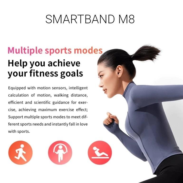 sale [ORI Garansi 12 Bulan]Xiaomi M8 pro SmartBand Sportmode Pria Wanita Anti Air Jam Tangan IP67 Im