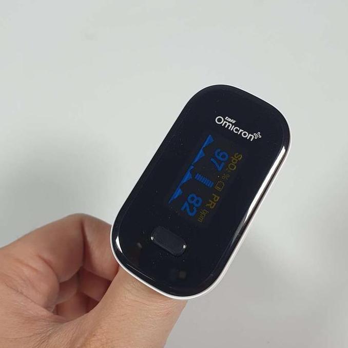Pulse Oxymeter / Oximeter Taff Omicron Alat Cek Kadar Oksigen Oksimetri