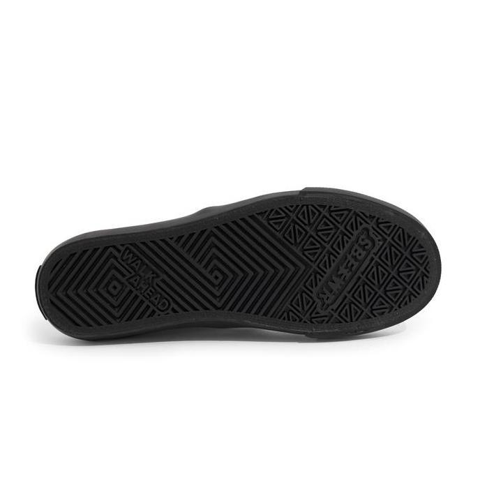 Slip On Pria Saba Tuxedo All Black Slip On - Sepatu Loafer Sneakers Casual Pria Wanita