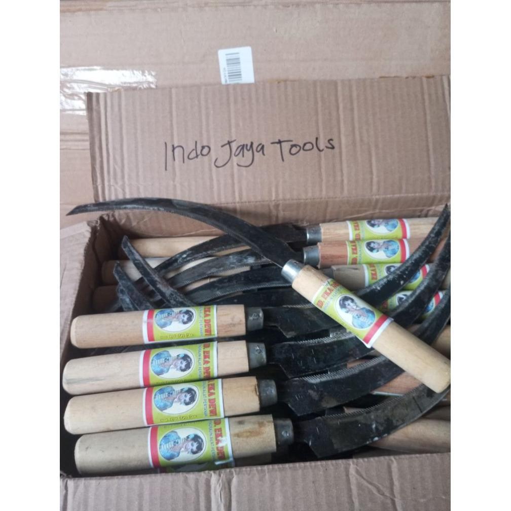 Promo Cod Alat Panen Padi Manual / Arit Padi Gerigi 33Cm Ud Eka Dewi ><