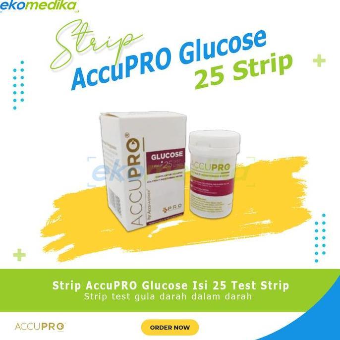 Strip AccuPRO Kolesterol / Gula Darah / Hemoglobin / Asam Urat Accupro