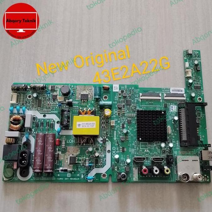 MB - MAINBOARD - MOBO - MOTHERBOARD - TV - COOCAA - 43E2A22G CVCU31