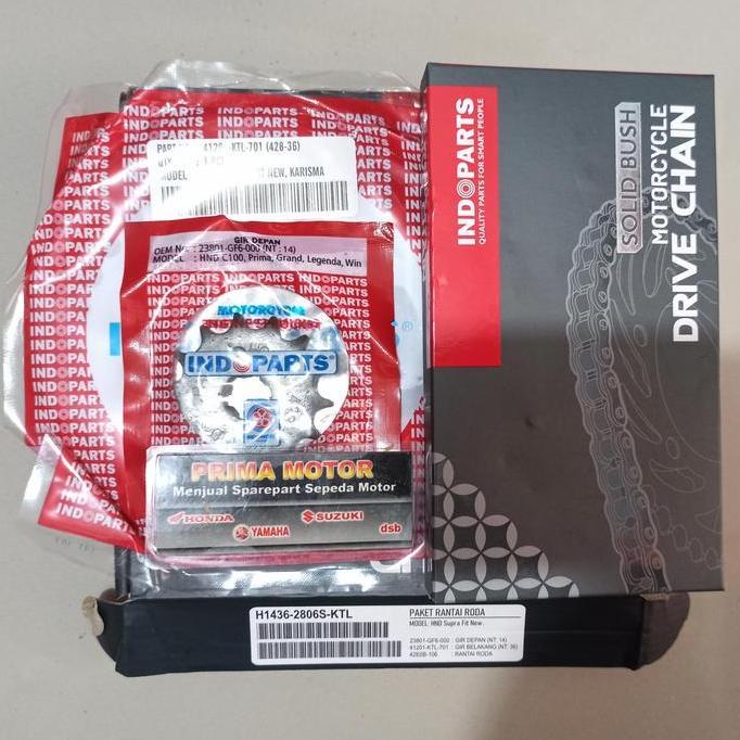 HARGA DISC - GEAR SET SUPRA FIT NEW REVO INDOPART GIR SET REVO SUPRA FIT INDOPARTS