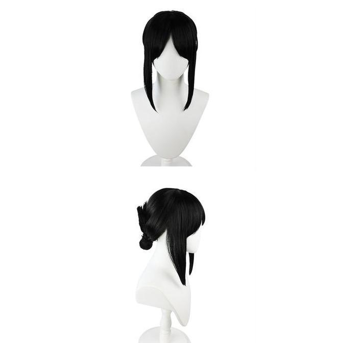LOL-63 wig rambut palsu daily lolita cosplay love is war kaguya sama hitam