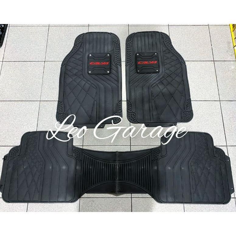 Termurah Calya Sigra 2016 2018 2019 2020 2021 2022 2024 Karpet Karet Mobil Universal Packypoda Hitam