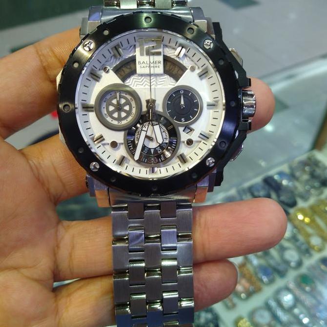 Jam Tangan Pria Balmer 7935 ORIGINAL Murah Chronograph Sport Bagus