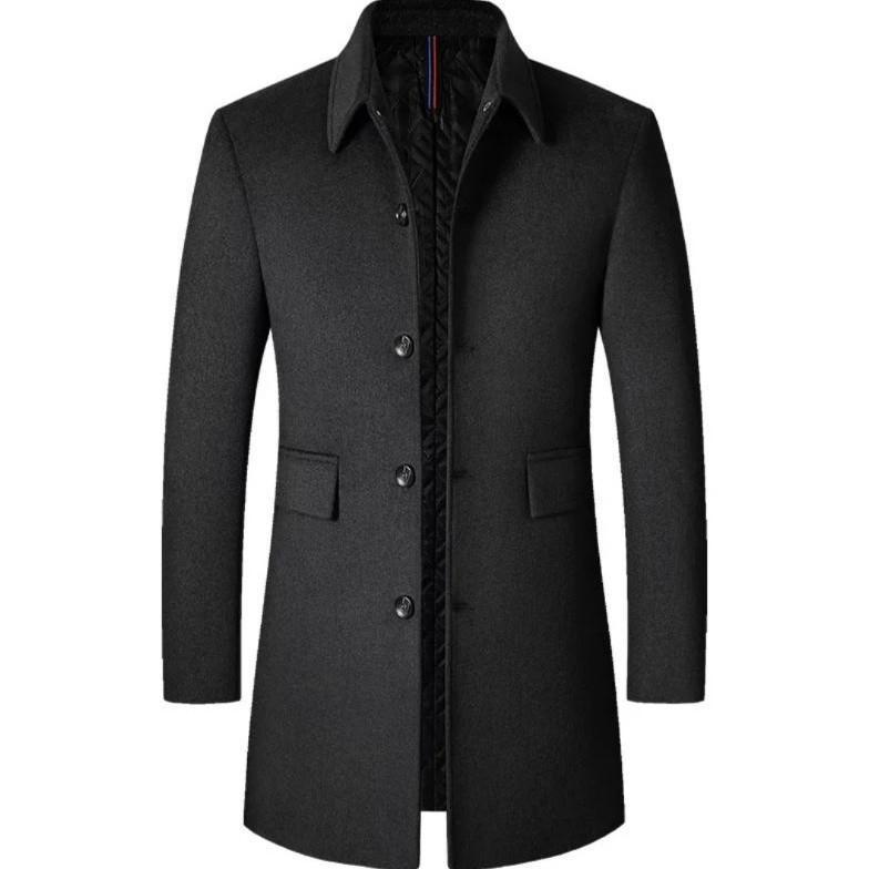 ORIGINAL BLAZER HITAM PRIA CASUAL SANTAI SLIM FIT / JASKET PRIA KEREN MODERN / LONG COAT PRIA